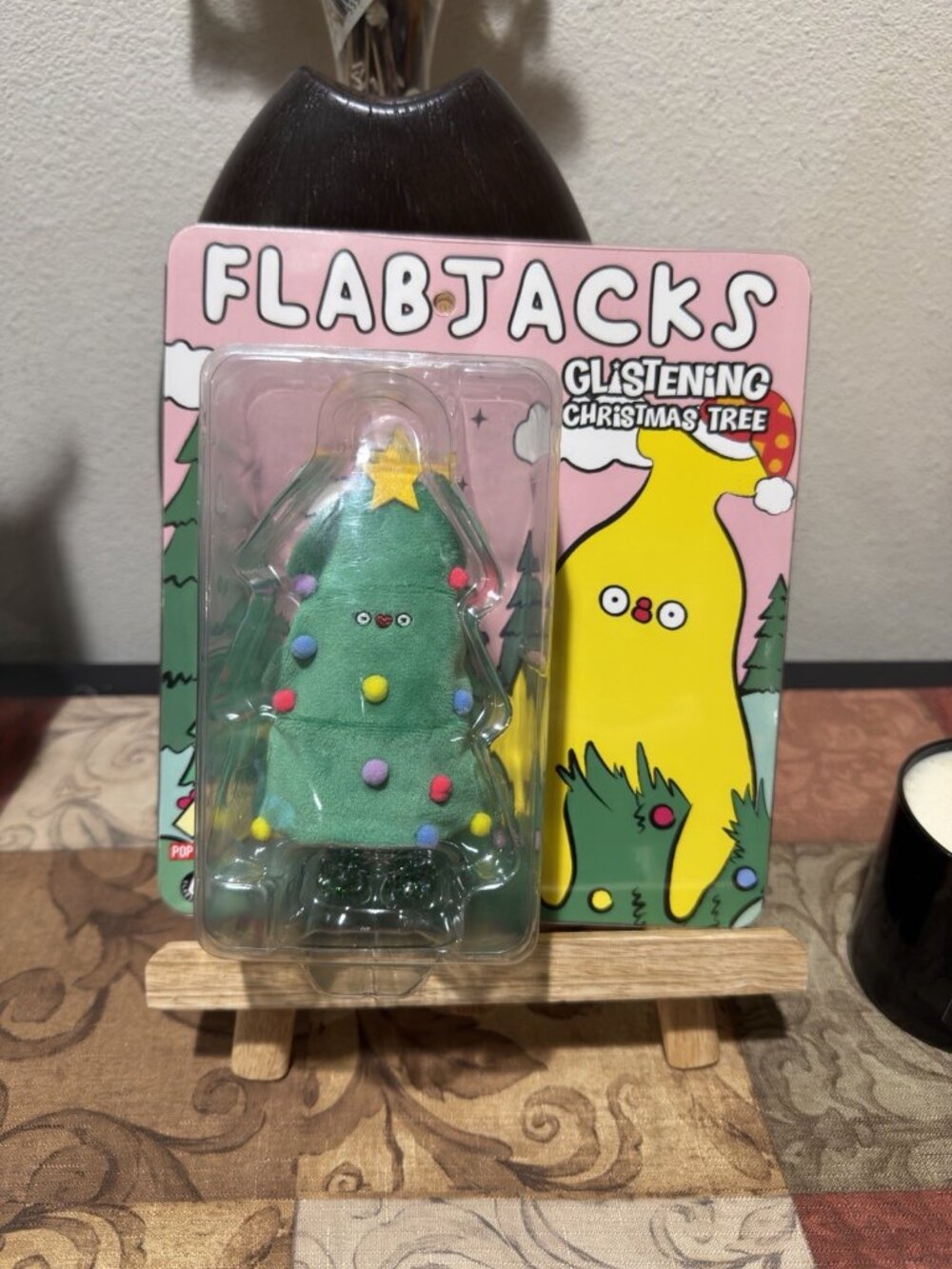 POP MART FLABJACKS Glistening Christmas Tree Banana Boo Plush Figure SEALED
